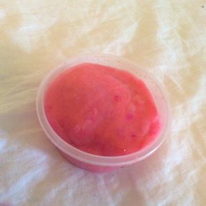 Pink butter slime